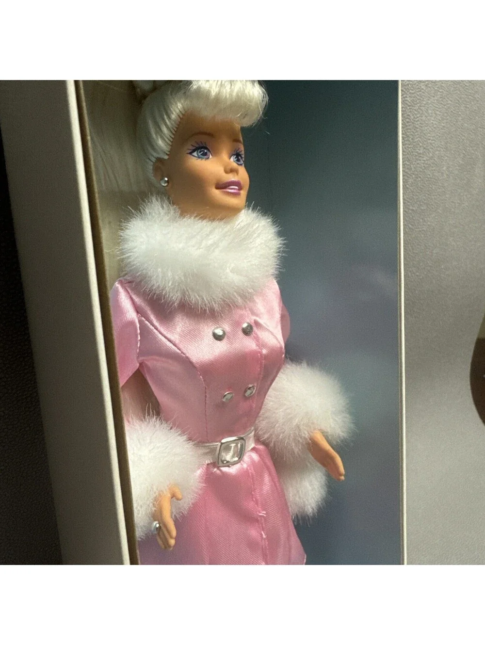 Mattel Winter Dazzle Barbie Doll 1997 Special Edition General Mills 18456 Pink